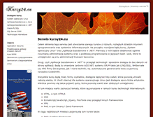 Tablet Screenshot of kursy24.eu